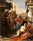 Giovanni Battista Tiepolo Canvas Paintings - The Death of Hyacinth